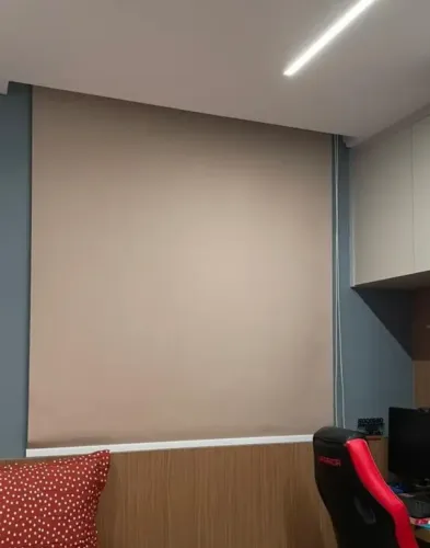 Cortina Persiana Blackout 1,90 X 1,50 Blecaute 0% Luz