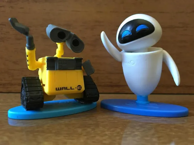 WALL-E & EVA - Micro - Mattel