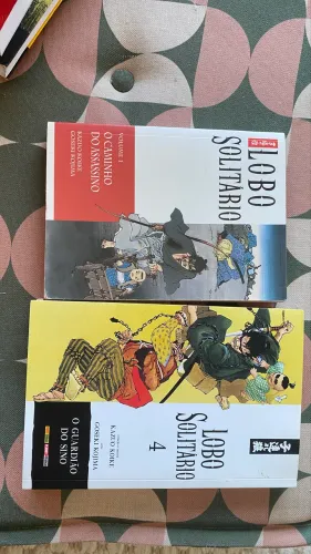 o lobo solitário volumes 01 e 04