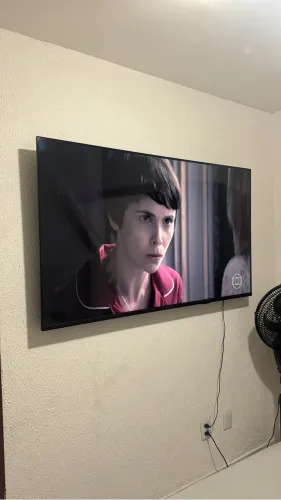 Smart TV de 65" Philips 65PUG7408/78 com tela LED 4K - preto