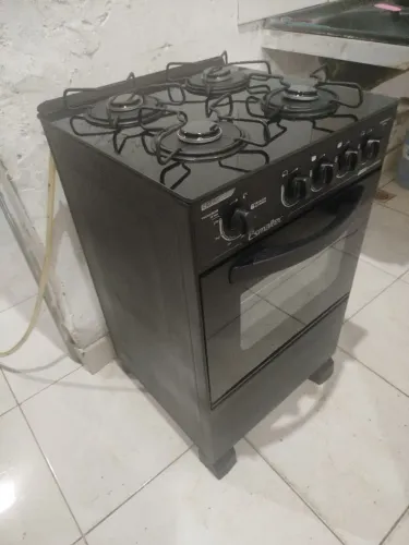 fogão mesa de vidro não e automático