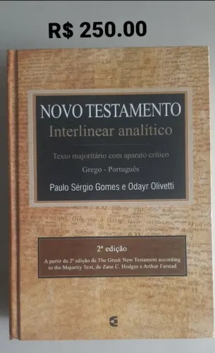 NOVO TESTAMENTO - INTERLINEAR ANALÍTICO GREGO-PORTUGUÊS | 2ª EDIÇÃO