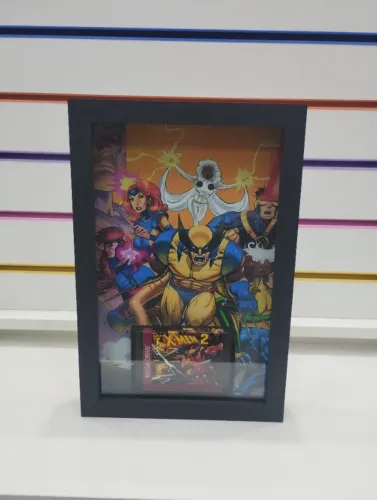 QUADRO GAMER X-MEN MEGA DRIVE