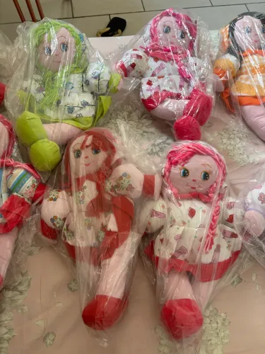 bonecas de pano, feita por artesãs de recife