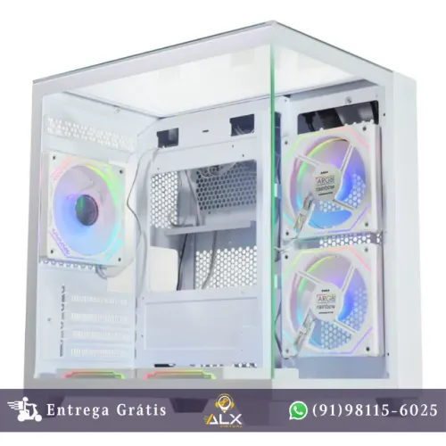 Gabinete Gamer Visão Micro White - Cgw725 *ENTREGA GRÁTIS*