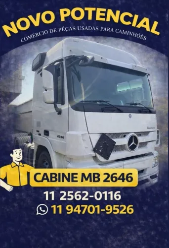 CABINE MERCEDES 2646 COMPLETA