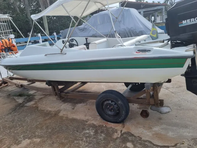 Vendo lancha 17 pés 