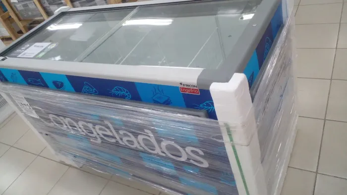 ILHA DE CONGELADOS DE 503 LITROS COM LED, DUPLA AÇÃO, DA MARCA FRICON, NOVA, PROMOÇÃO!!!