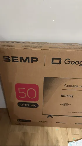 Tv sempre Toshiba zera 50polegadas