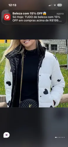 Jaqueta puffer Renner