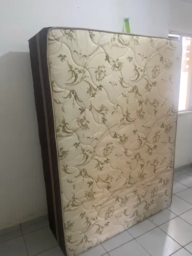 Cama de casal MAKRO D28 COLCHAO BOX CONJUGADO