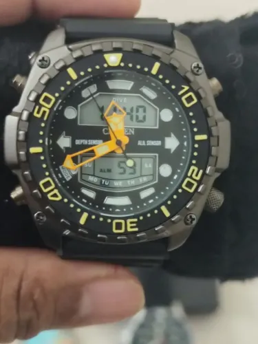 LINDO RELÓGIO CITIZEN AQUAMONT REEDIÇÃO DE 1998 LINHA PREMIUM AAA+