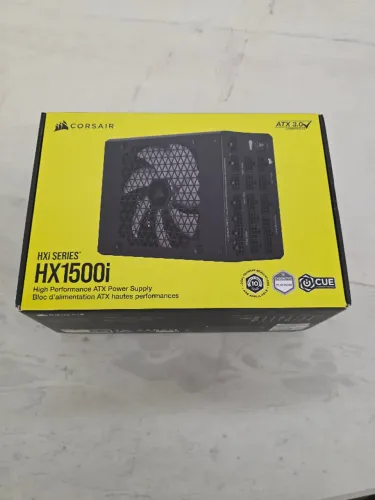 Fonte Computador Corsair PSU HX1500i 1500 watts com caixa e accesorios completos