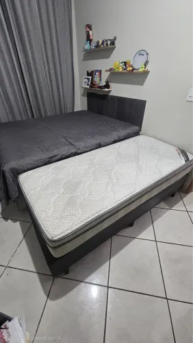 Cama box Ortobom solteiro