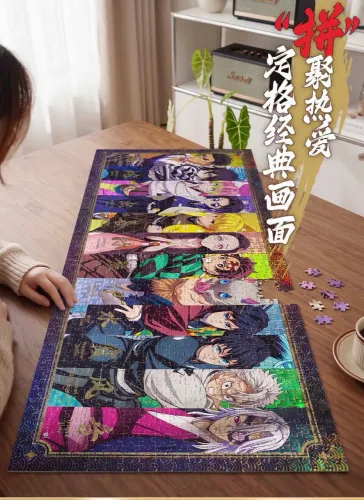 (Importado) Demon slayer - quebra cabeça 1000pc
