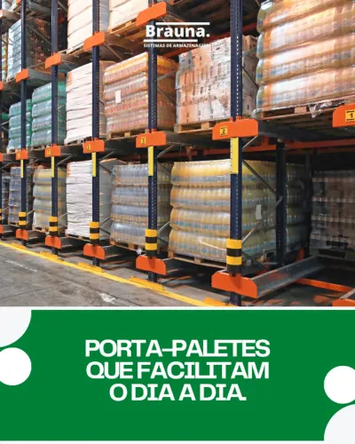 Porta-paletes para Crescer em Altura