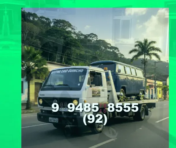 Guincho Auto Socorro rápido! 24h à disposição! Ligue agora: 92?9?9485?8555