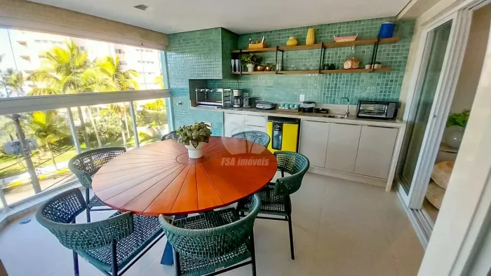 Apto 4 Suítes 180m² Mobiliado À Venda Modulo 3 Riviera