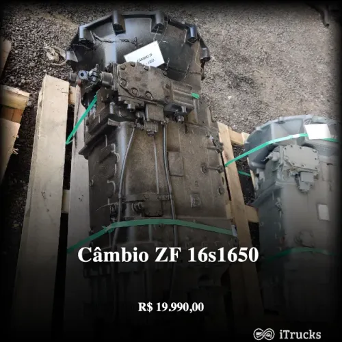 Caixa de Marcha Caminhão Zf 16s 1650 Câmbio 16 Marchas