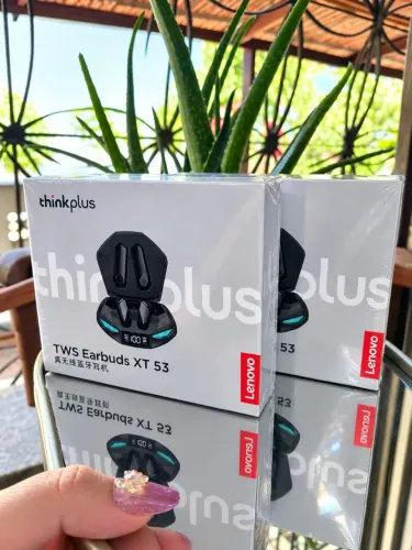 Fone Bluetooth 5.3 ThinkPlus TWS Earbuds XT 53 , 2° geração do GM2 Pro .