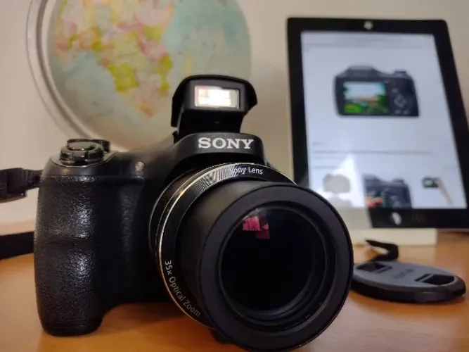 Câmera Sony Cyber-shot Dsc-H300 20.1mp Zoom 35x + Bolsa Samsonite (Bonsucesso-RJ).
