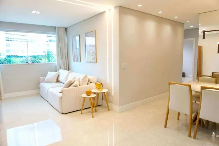 Apartamento para alugar em Belo Horizonte, Estoril, com 3 quartos, 90m²