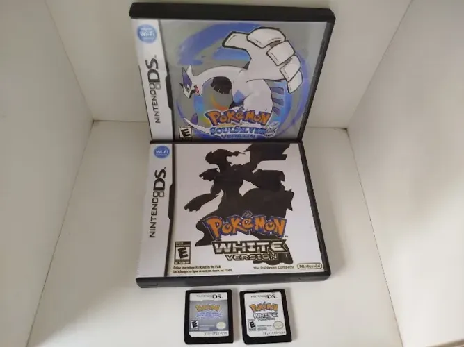 Pokemon SoulSilver e White - ORIGINAIS