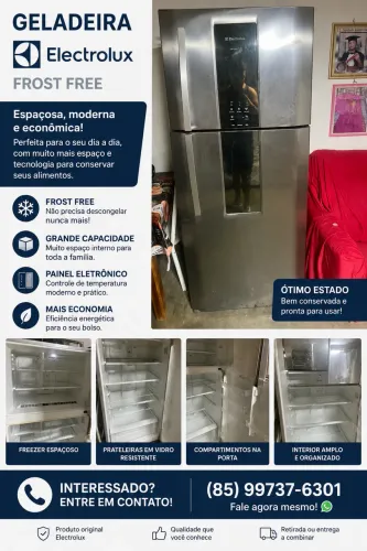 Vendo geladeira Electrolux