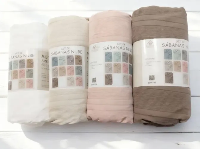 Jogo de lençol Queen 4200 fios - 3 peças 