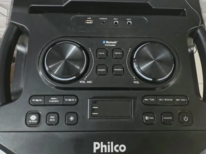 Som Philco na garantia
