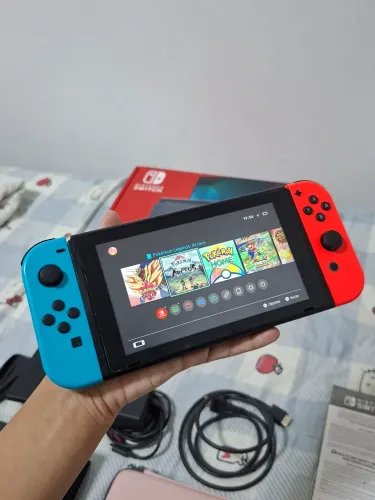 Nintendo Switch V2 - Com defeito no touchscreen
