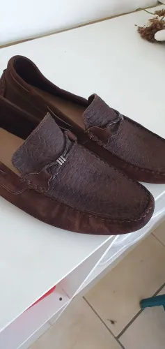 Mocassim camurça masculino marca viko 41