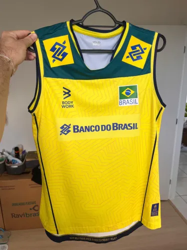 camisa seleção feminina de vôlei brasil