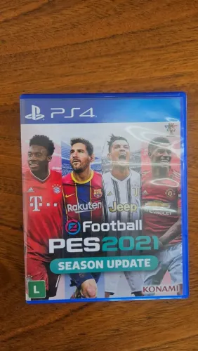 JOGO PÉS 2021 PS4 MÍDIA FÍSICA