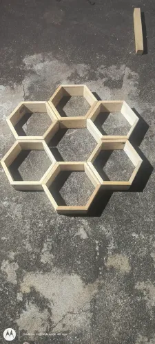Jardim vertical colmeia multe uso