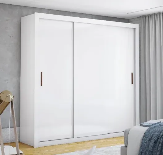 Guarda-Roupa 3 Portas Verona 1,85 m Branco