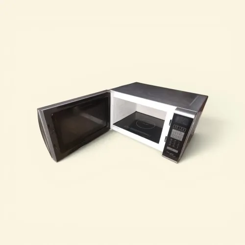 Microondas Espelhado 31L Flat, não utiliza prato.