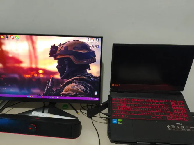 Notebook gamer Acer nitro 5- RTX 3050 4GB/ 16GB RAM/ 1,5TB MEMORIA.