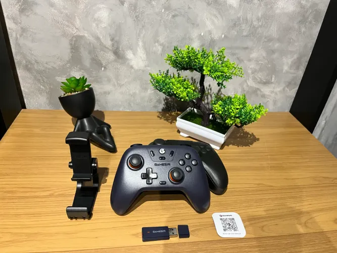 Controle GameSir T4 Nova Lite + Suporte