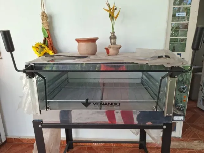 Forno de Lastro Roma Elétrico Inox FERI90
