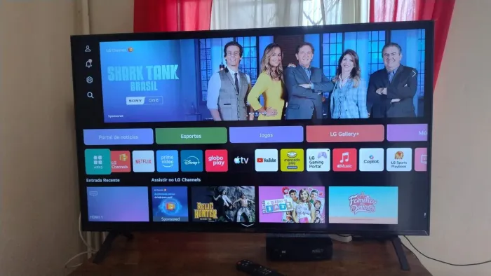 Smartv 43 polegadas nova 