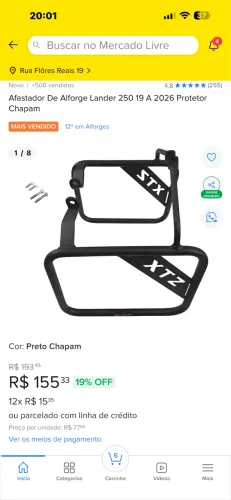 Protetor para moto Lander
