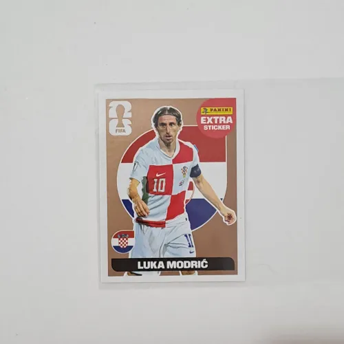FIGURINHA EXTRA STICKER Luka Modric BRONZE