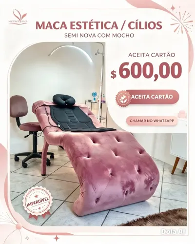 Maca para cílios/ estética