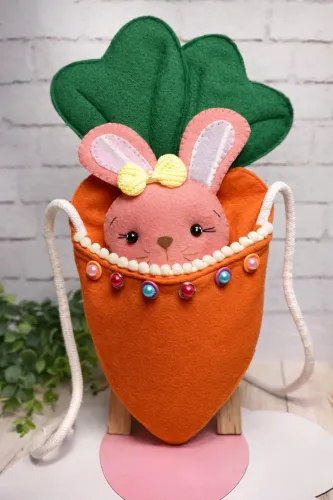 Bolsinha Cenourinha Personalizada