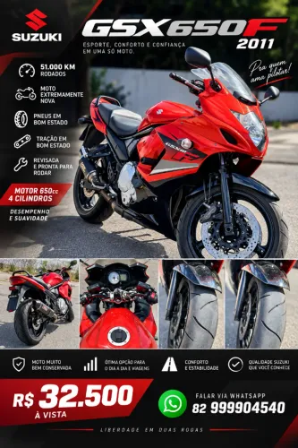 GSX 650F 2011