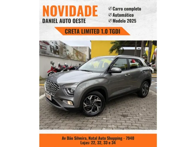 Hyundai Creta Limit. Safety 1.0 TB 12V Flex Aut. 2025