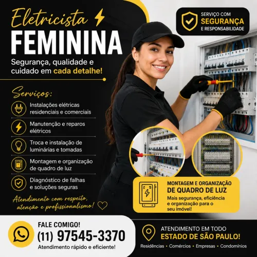 Eletricista Feminina