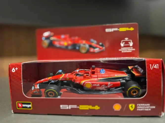 Carrinho Miniatura fórmula 1 Shell Burago