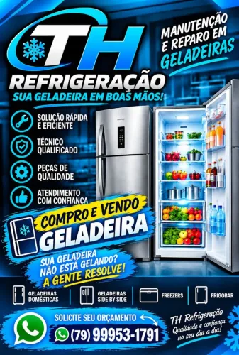 Consertamos sua geladeira